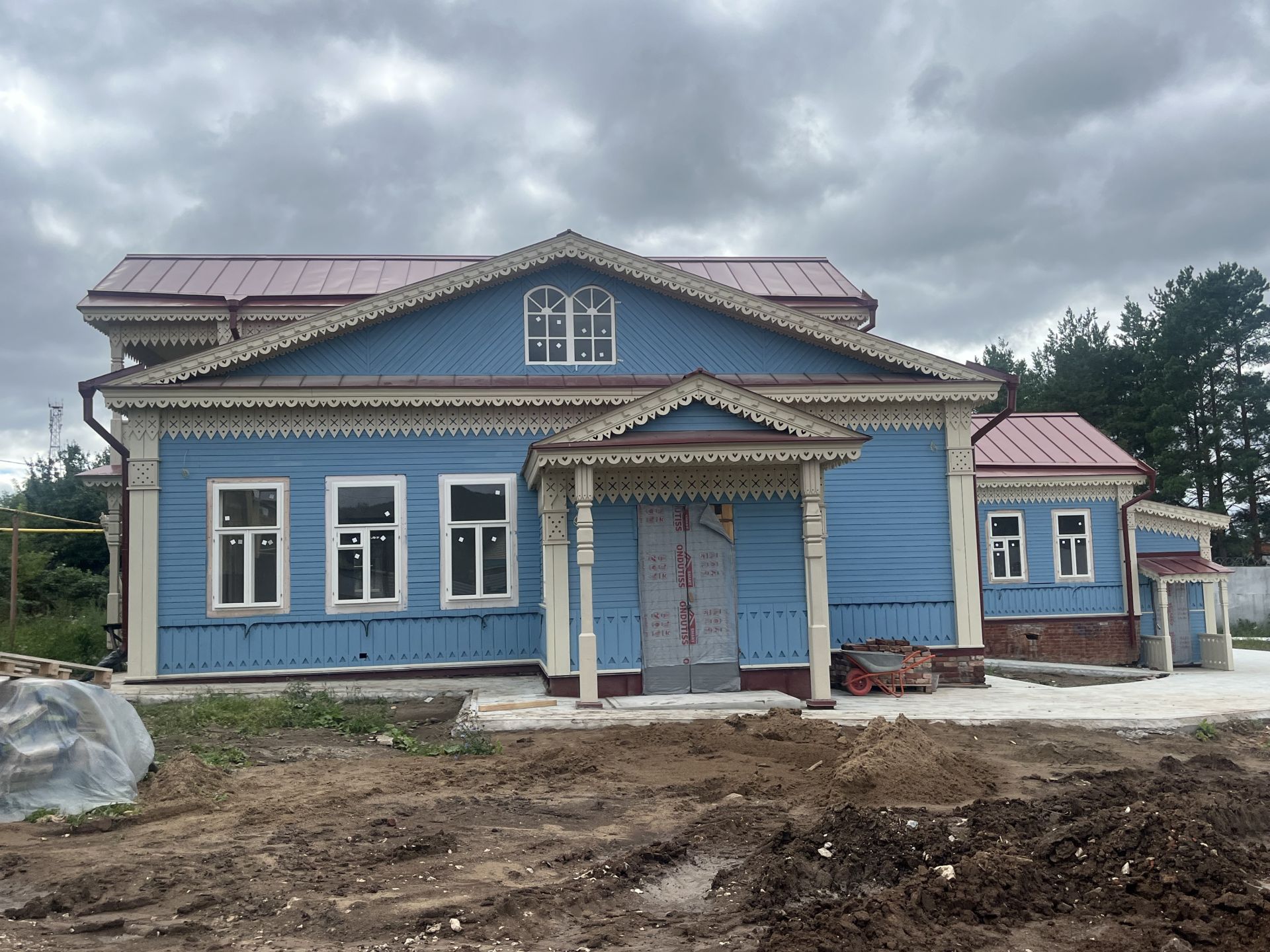 Сегодня историческое здание площадью более 340 квадратных метров обретает новую жизнь. 